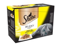 Sheba Kapsičky pro kočky drůbeží výběr v želé 12 x 85 g