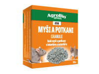 AgroBio OPAVA ATAK Myši a potkani granule 150 g