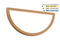 Top Light Nástěnné LED svítidlo Revit AD CCT 18W 1800lm dřevo 30 x 15 x 2,5 cm