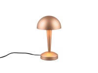REALITY LED stolní lampa CANARIA kávová E14 4,9 W 470 lm 3000 K, pr. 15 x 26 cm