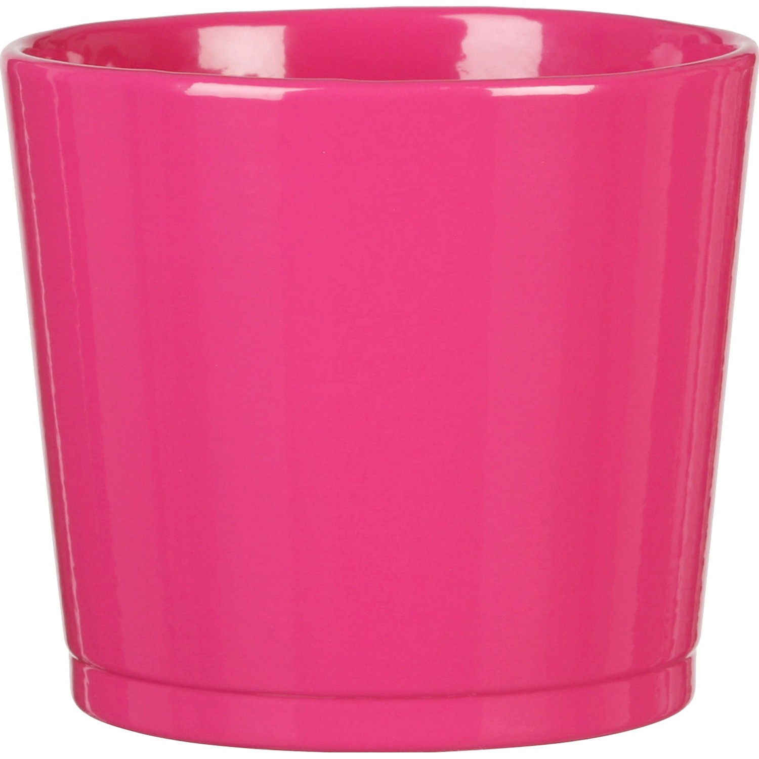 Scheurich Obal na květináč 883 Glossy Pink, pr. 11 cm