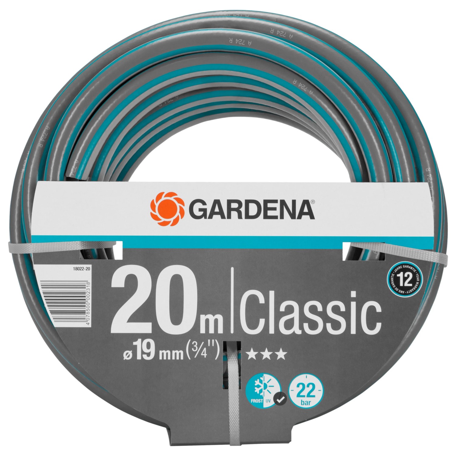 GARDENA Hadice Classic 19 mm (3/4"), 20 m