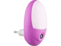 GLOBO Svítidlo do zásuvky se sensorem růžové