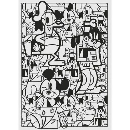 Komar Vliesová fototapeta Mickey Constructive, 200 x 280 cm