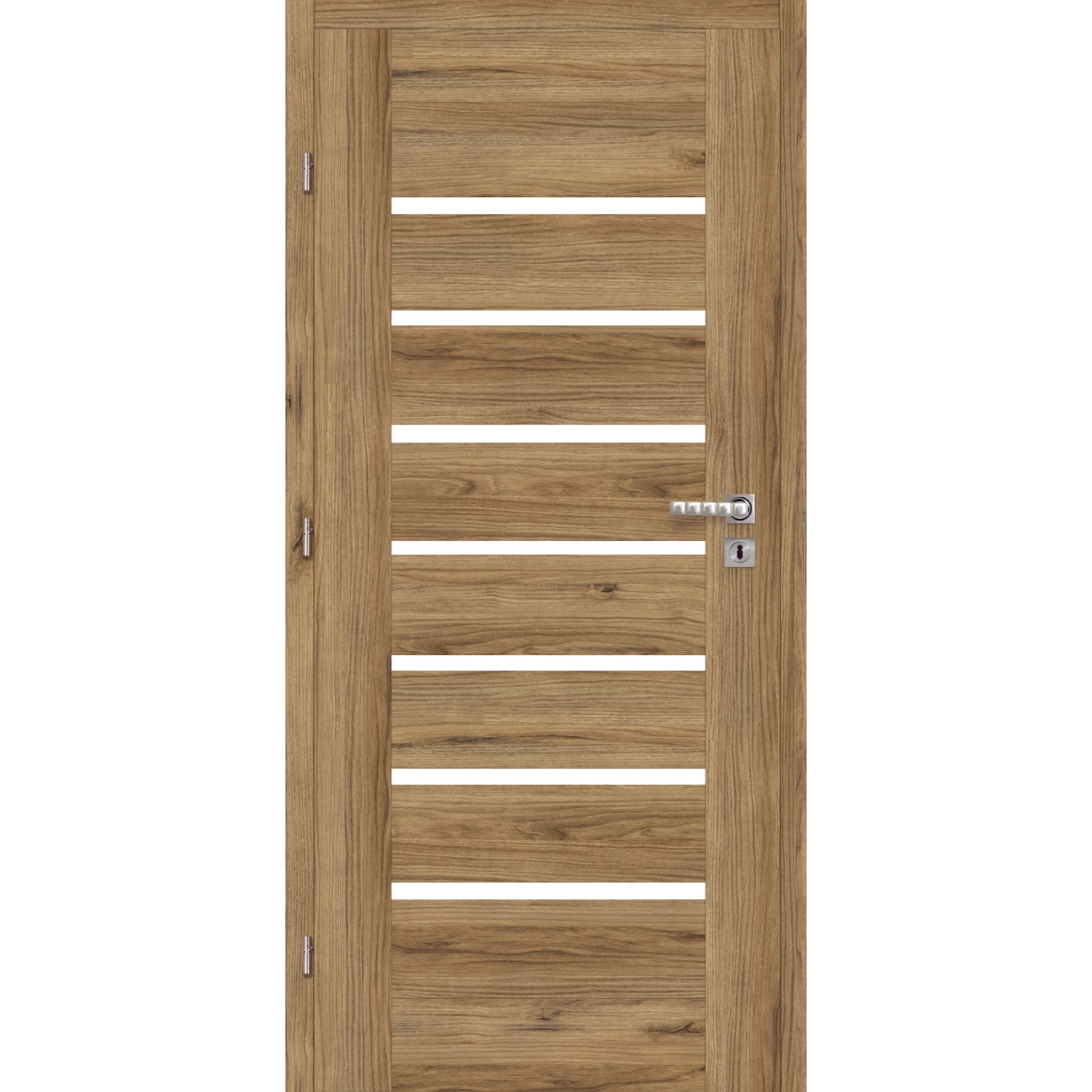 Voster Rámové falcové interiérové dveře VANILLA 10, 3D fólie ořech italský, 80 L