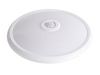 Stropní/nástěnné LED svítidlo DARA s pohyb. senzorem, 12 W, 850 lm, pr. 25 cm