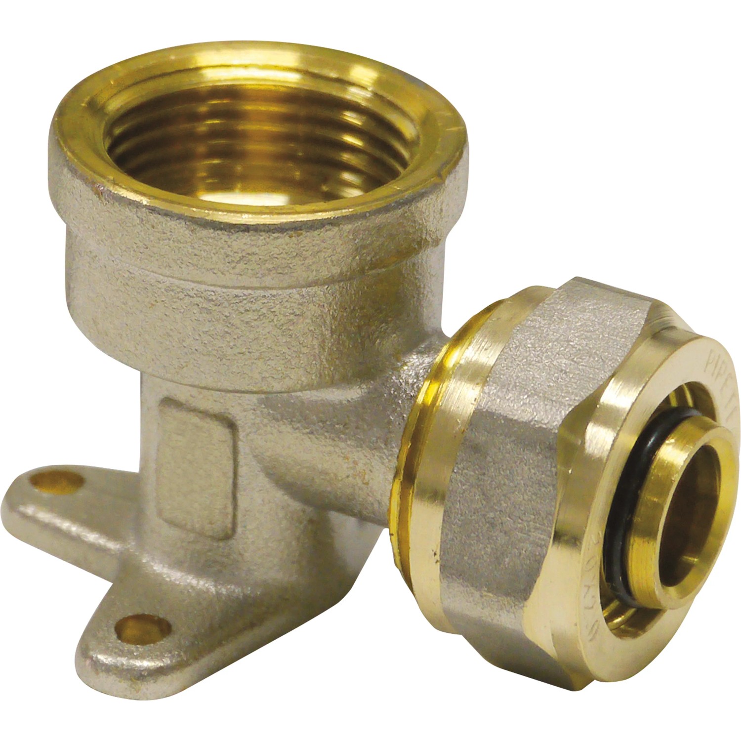 PIPETEC Závitové nástěnné koleno SFWW2005 měděné, 20x2 - Rp 3/4