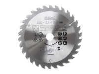 Magg Pilový kotouč 160 x 2,6 x 20 mm / 30 zubů střídavě šikmé Magg Pilový kotouč 160 x 2,6 x 20 mm / 30 zubů střídavě šikmé