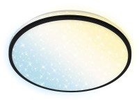 Brilo Stropní LED svítidlo Ivy Sky S, B-Smart, 24 W, černé, pr. 33,3 x 6,2 cm Brilo Stropní LED svítidlo Ivy Sky S, B-Smart, 24 W, černé, pr. 33,3 x 6,2 cm