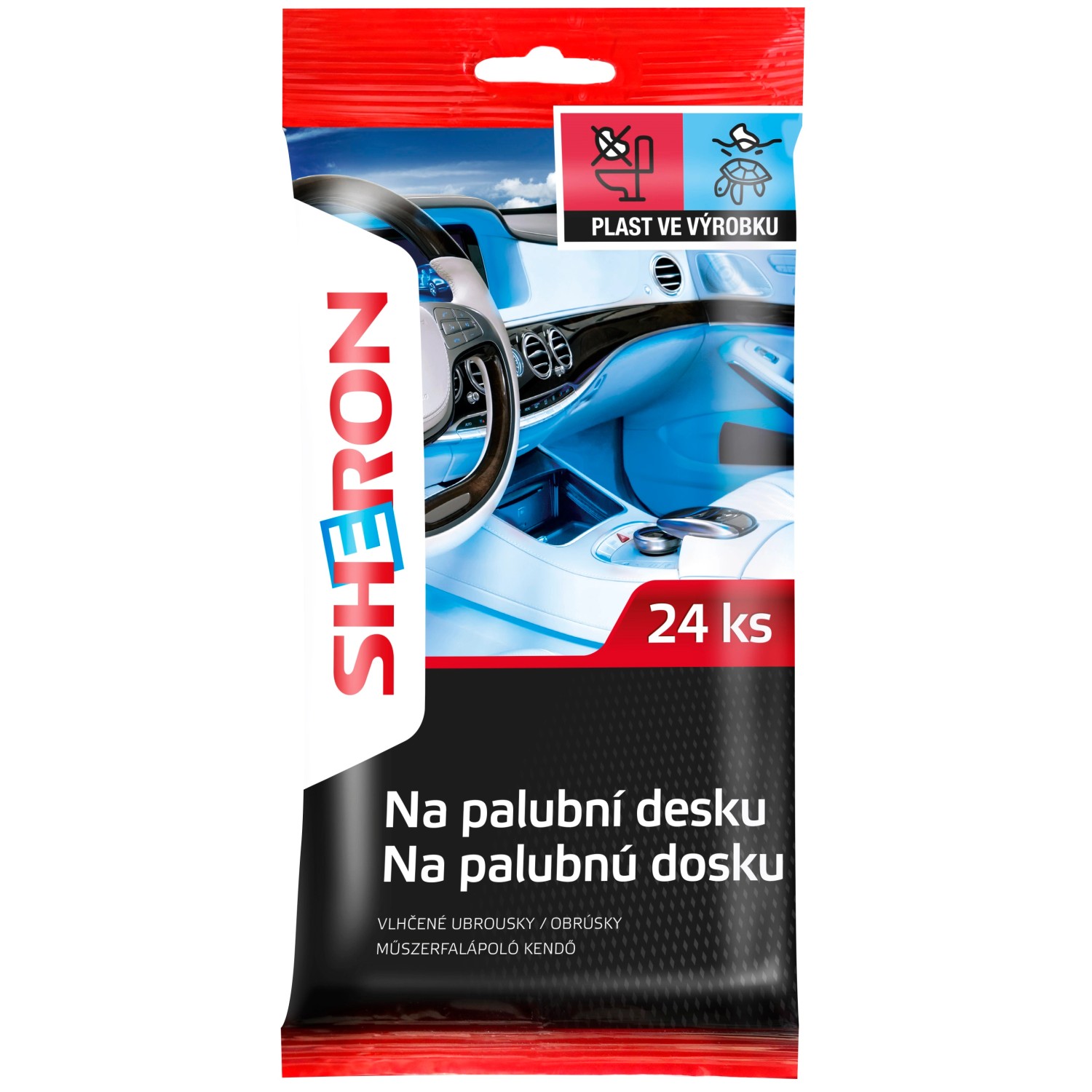 Sheron Ubrousky na palubní desku