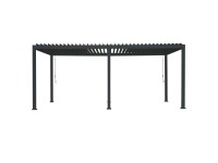 MIRADOR Pergola 111 Premium antracitová/ antracitová 3 x 6 m