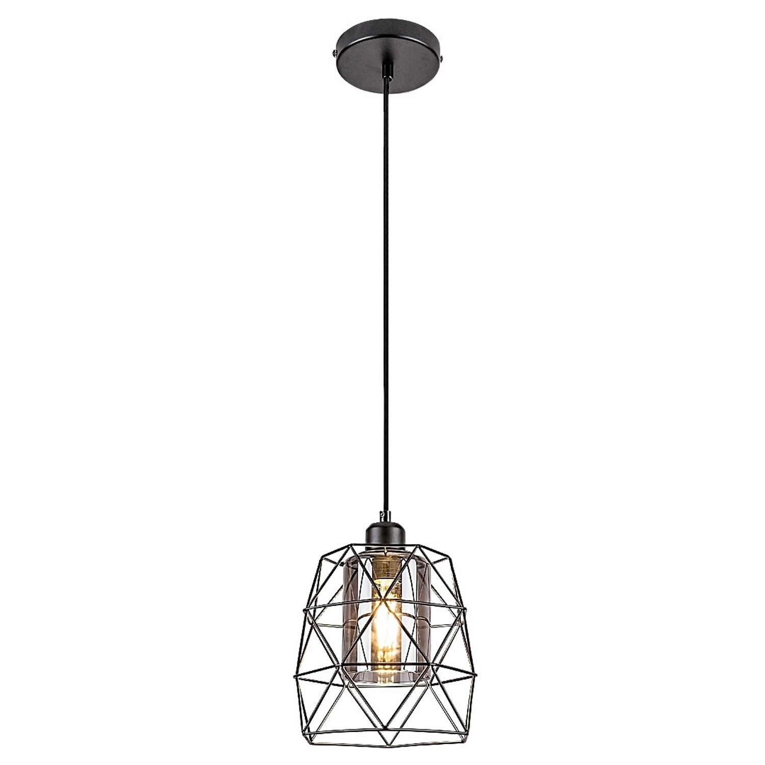 Rabalux Závěsné 1bodové svítidlo Emrys, pr. 20 x 180 cm