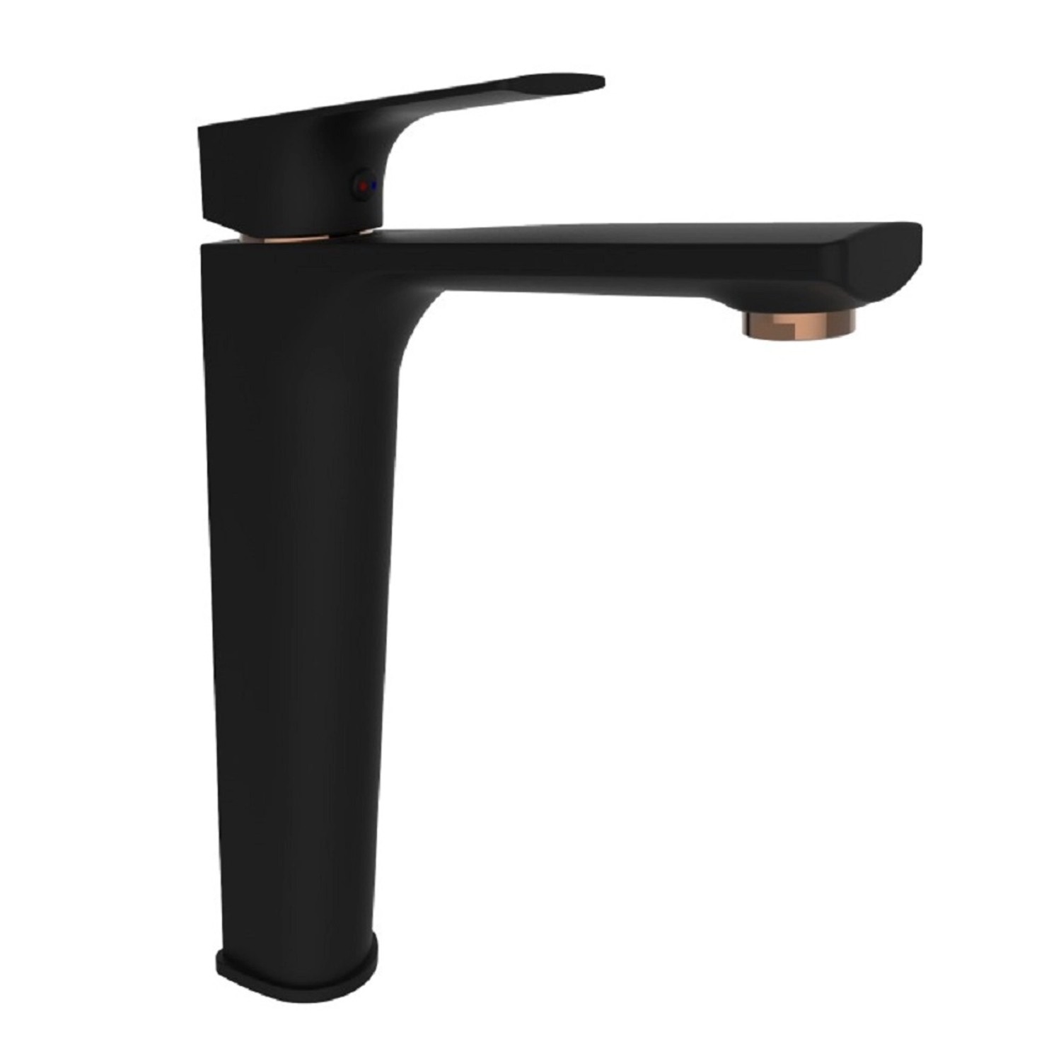 Rubineta Umyvadlová baterie Modena-18D stojánková vysoká, černá/zlato