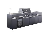 Buschbeck Venkovní kuchyně Kingrange, 112 x 282 x 58 cm