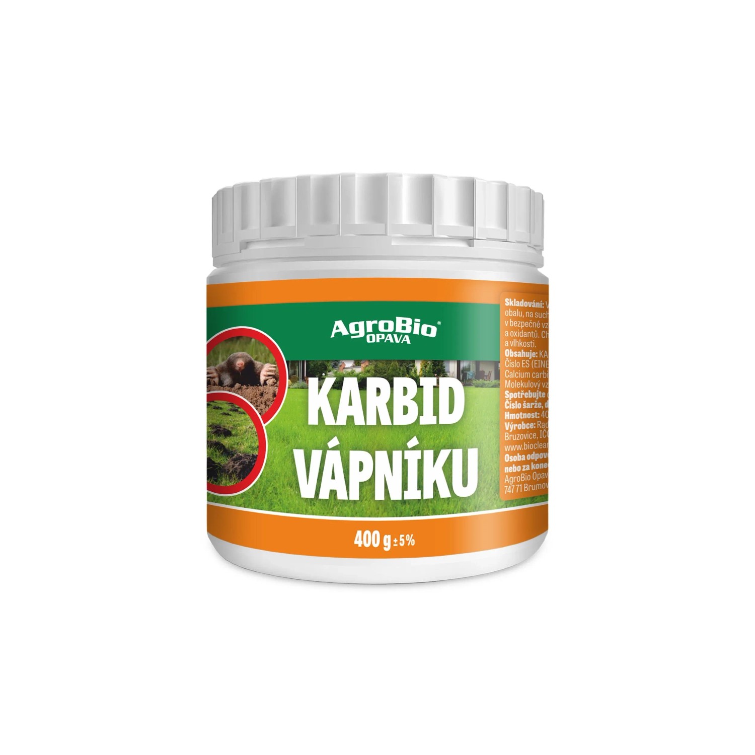AgroBio Opava Karbid Vápníku 400 g