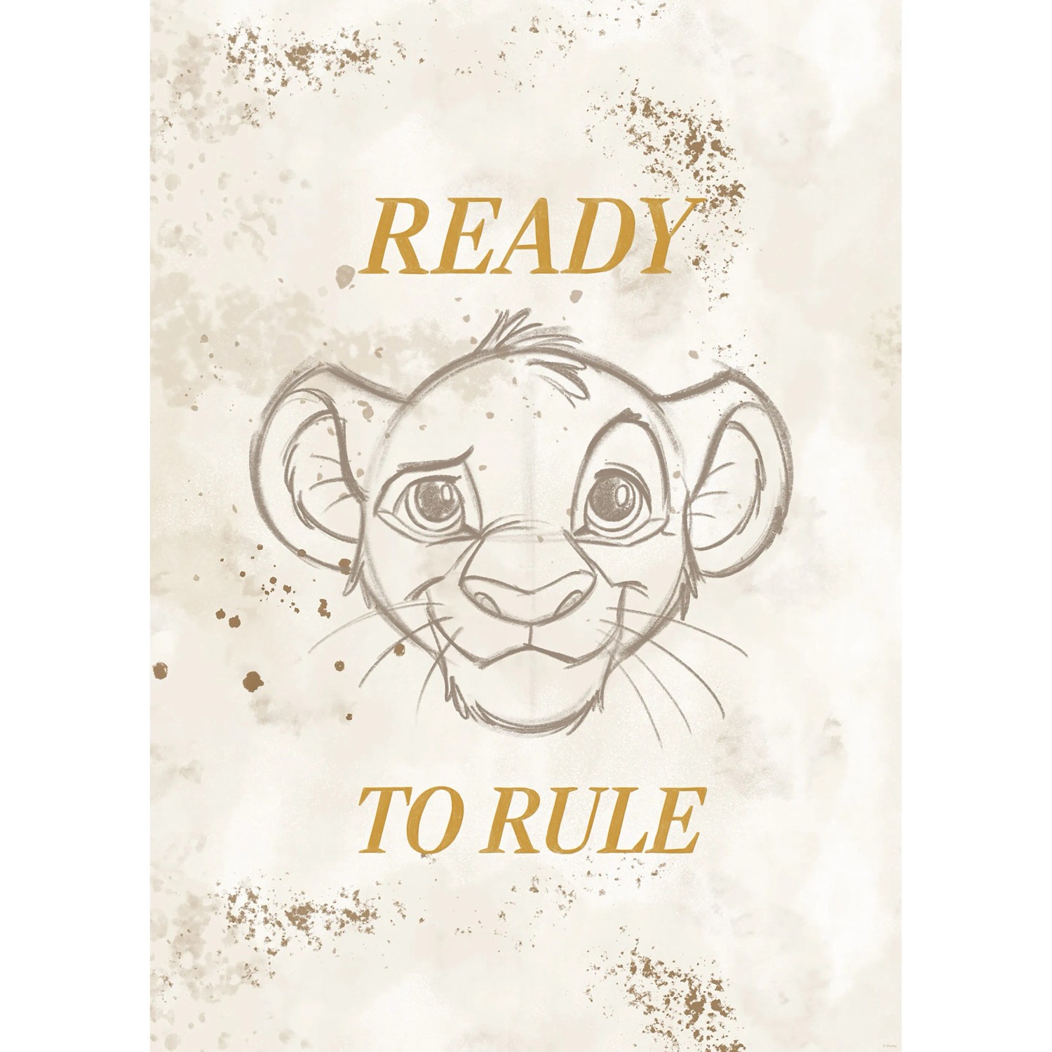 Komar Plakát Disney The Lion King Ready to Rule 50 x 70 cm