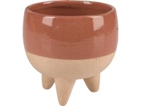 Květináč na sukulenty Desert Flower 9,2 cm x průměr 10,3 cm terakota