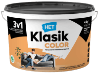 HET Klasik COLOR Tónovaná interiérová barva KC 0737 oranžový, 4 kg