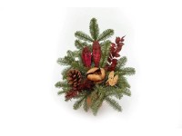 WW Flora Smuteční dekorace na hrob v květináči cca pr. 12 x 40 cm, 1 ks