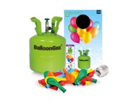 Láhev helia BalloonGaz zelená + stuha + 20 ks balńků Láhev helia BalloonGaz zelená + stuha + 20 ks balńků