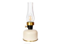 GAO Stolní lampa OLIA ivory USB-C 2,5W 20-200 lm 1800K IP44 pr. 11 x 27,5 cm