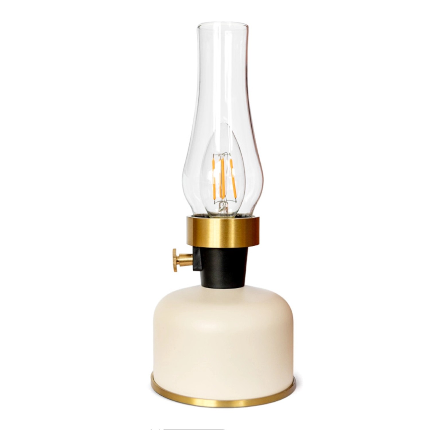 Stolní lampa Olia USB IP44 beige