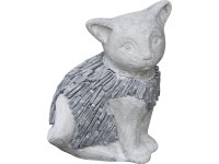 Dekorativní kočka cement 20 x 15,5 cm