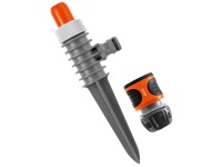 Postřikovací zavlažovač s rychlospojkou