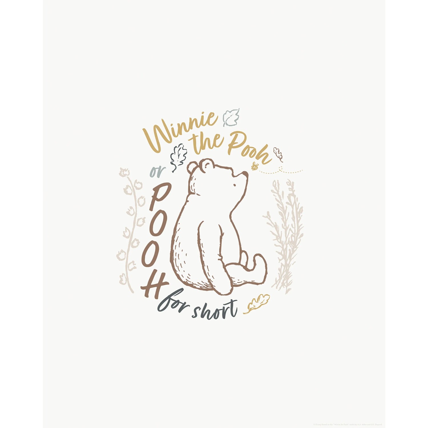 Komar Plakát Disney Winnie the Pooh for Short 40 x 50 cm