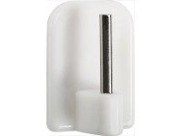 Vitrážní hák bílý, 4 ks