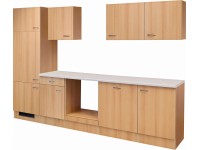 Flex-Well Kuchyně Nano 280 cm/typ 10 - bez el.spotřebičů a dřezu