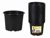Květináč odlehčený Premium černý, průměr 9 cm Květináč odlehčený Premium černý, průměr 9 cm