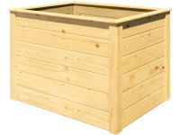 Weka Modulární dřevěný vyvýšený záhon Element, přírodní, 100 x 69 x 71 cm