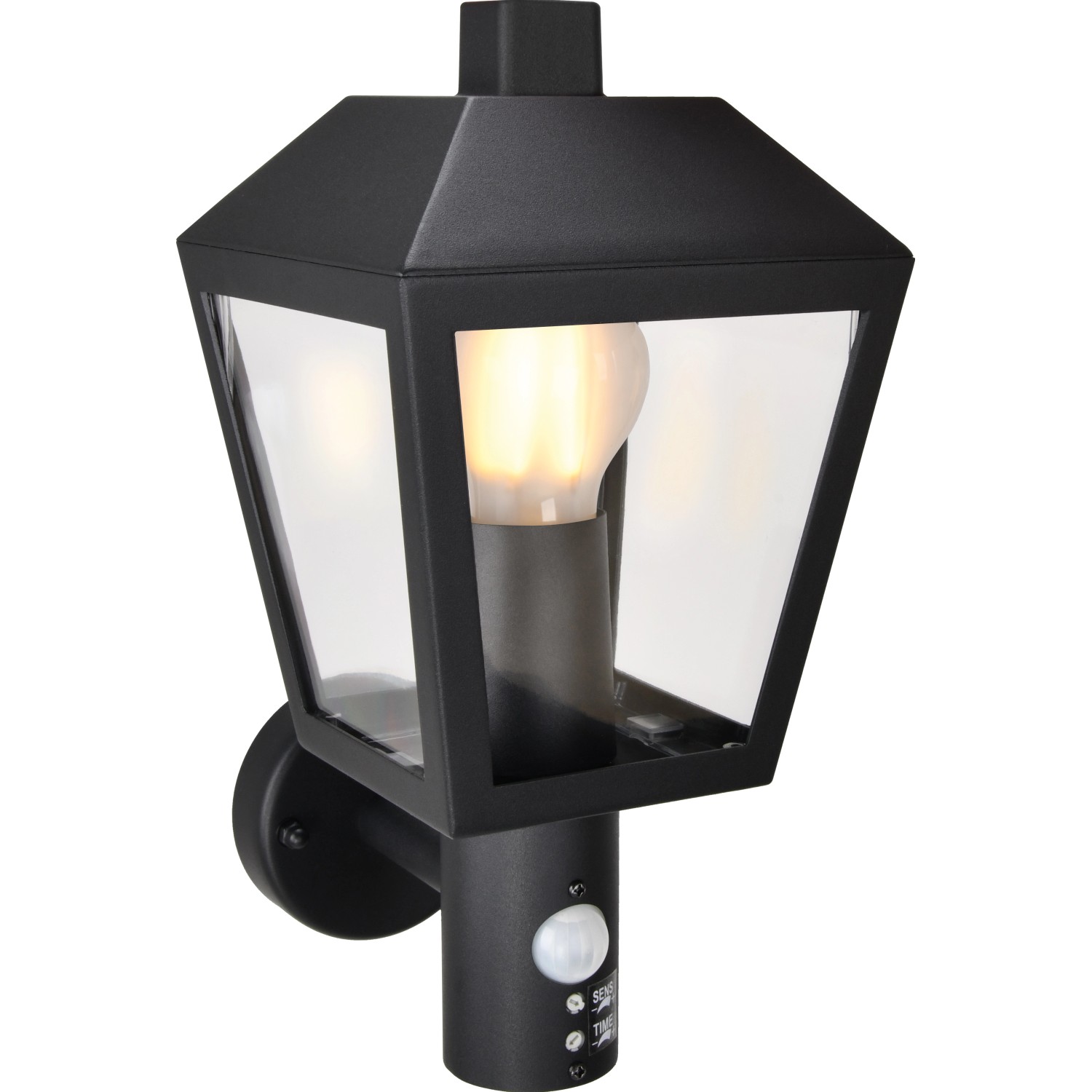 VLC Venkovní nástěnné svítidlo VIGEVANO SENZOR 1 x E27 max. 40 W, 30 x 15 x 20cm