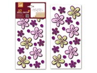 Crearreda Samolepící dekorace Little Flowers 3D Crearreda Samolepící dekorace Little Flowers 3D