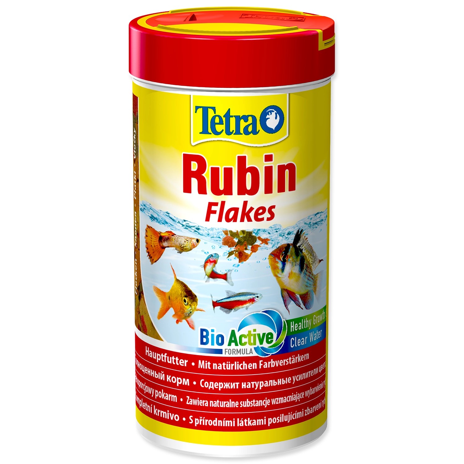 Tetra Vločkové krmivo pro zvýraznění barevnosti ryb Rubin Flakes 250 ml