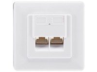 OBI Síťová přípojná krabice UAE 2 x RJ45 8/8(8)