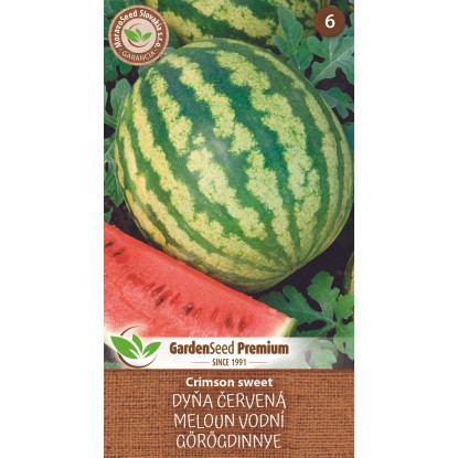 GardenSeed Premium Semínka Meloun vodní Crimson Sweet