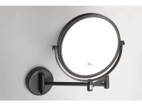 Bemeta Kosmetické zrcátko DARK oboustranné pr. 200 mm