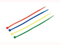 LUX-TOOLS Stahovací pásky 150 x 3,6 mm barevná, 100 ks