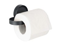 Wenko Držák toaletního papíru Static-Loc Pavia černý 15,5 x 6 x 7,5 cm
