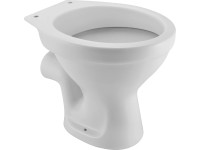 Stojící WC, vodorovný odpad, bílá keramika, 48 x 36 x 39 cm