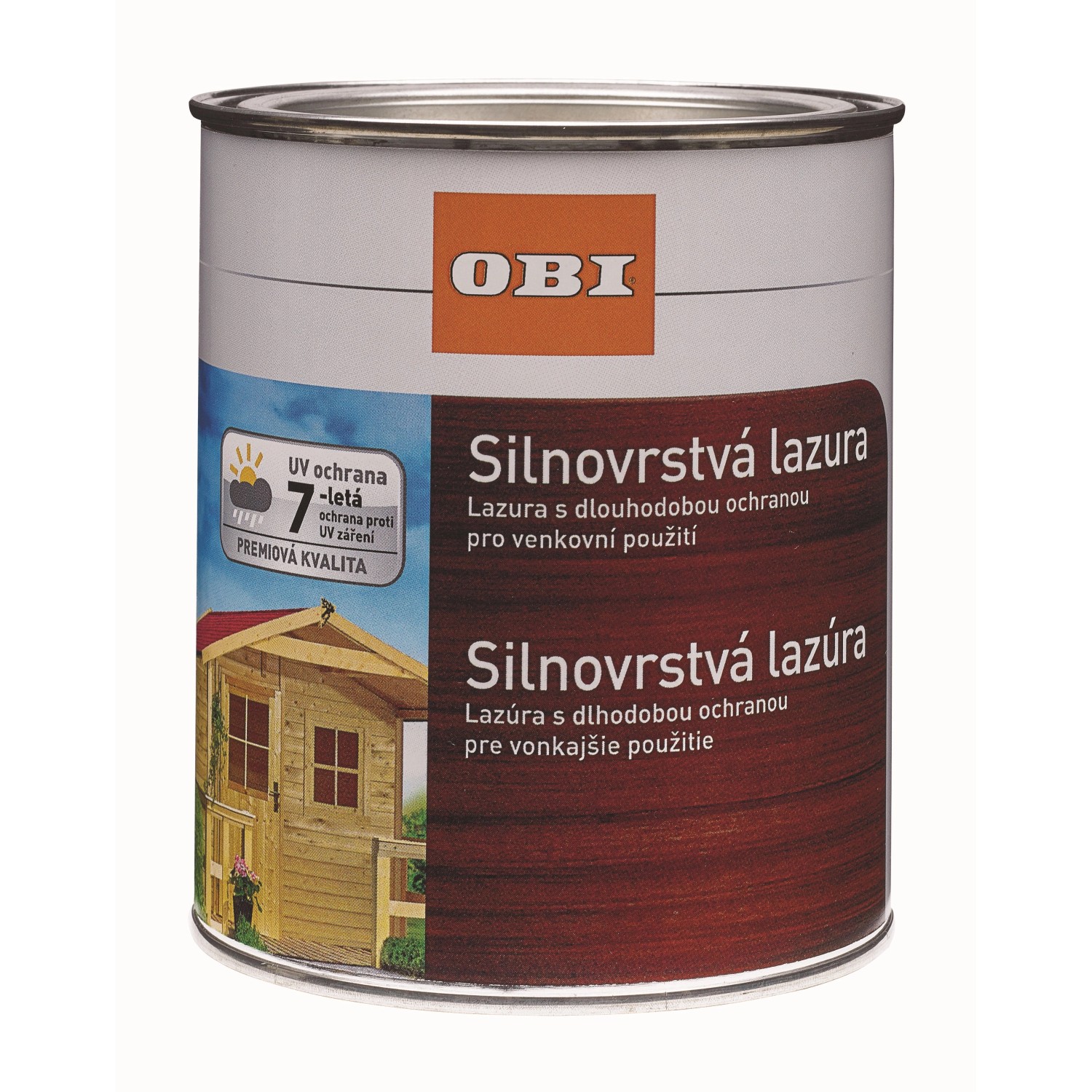 OBI Silnovrstvá lazura pro venkovní použití borovice 2,5 l