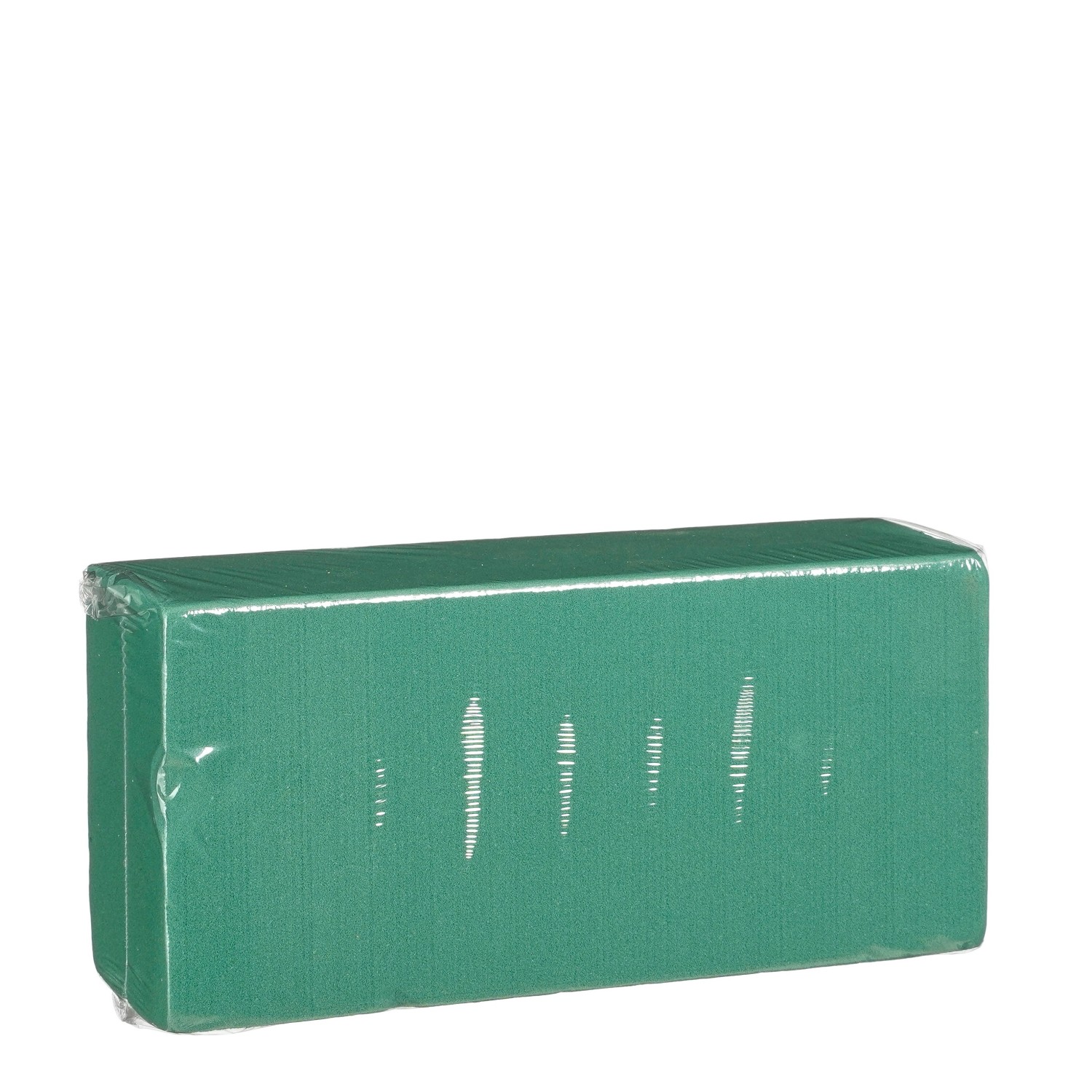 Aranžovací pěnová kostka, čerstvá, na řezané květiny 8 x 11 x 23 cm