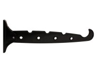 Věšák na ramínka černý Věšák na ramínka černý