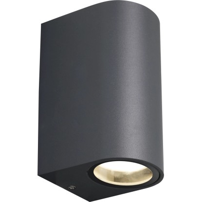 VLC Venkovní nástěnné svítidlo OTTANA 2 x GU10 max. 35 W, 15 x 7 x 9 cm