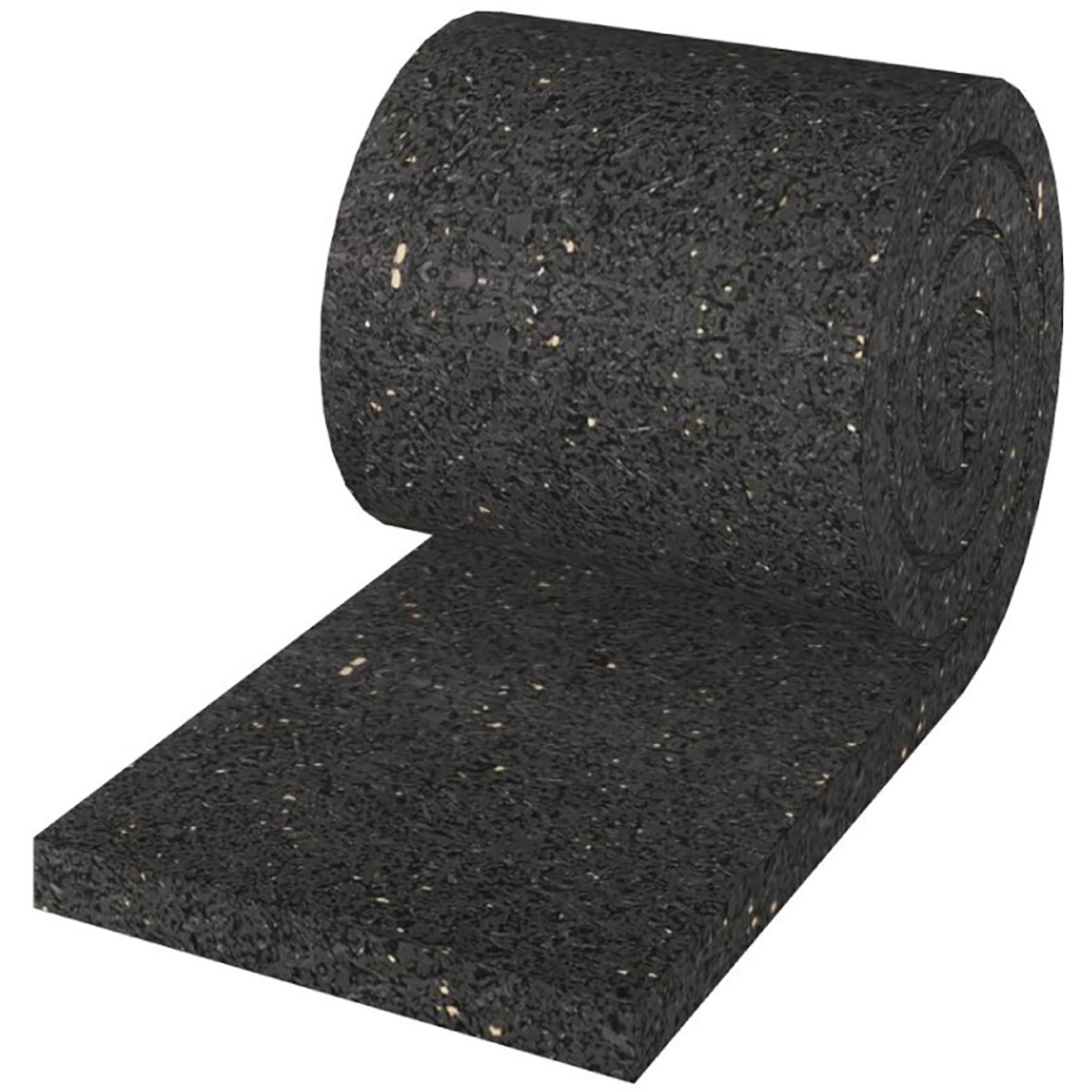 GS Terrassen Gumová podložka role 2,3 m x 77 mm x 8 mm