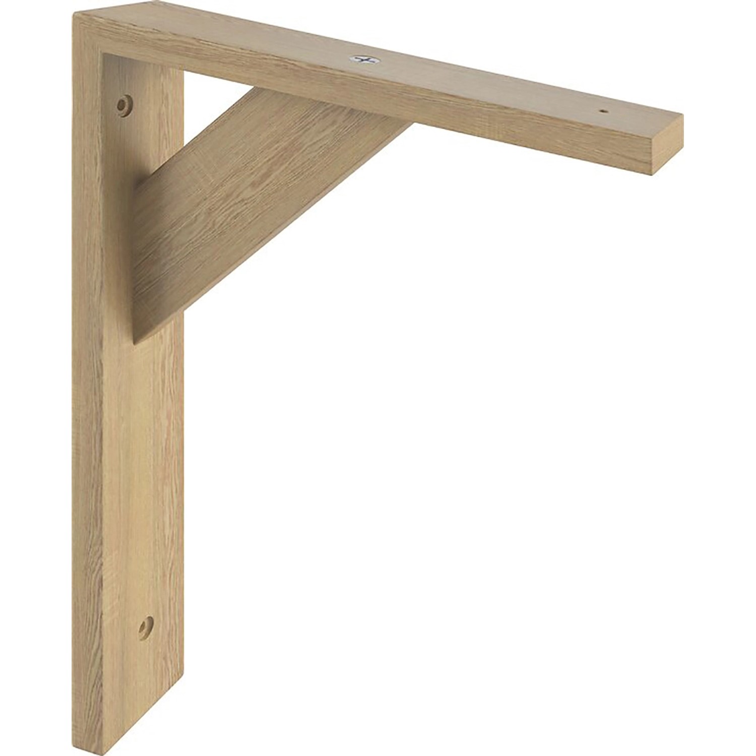 Dřevěná konzole přírodní, 195 x 165 mm