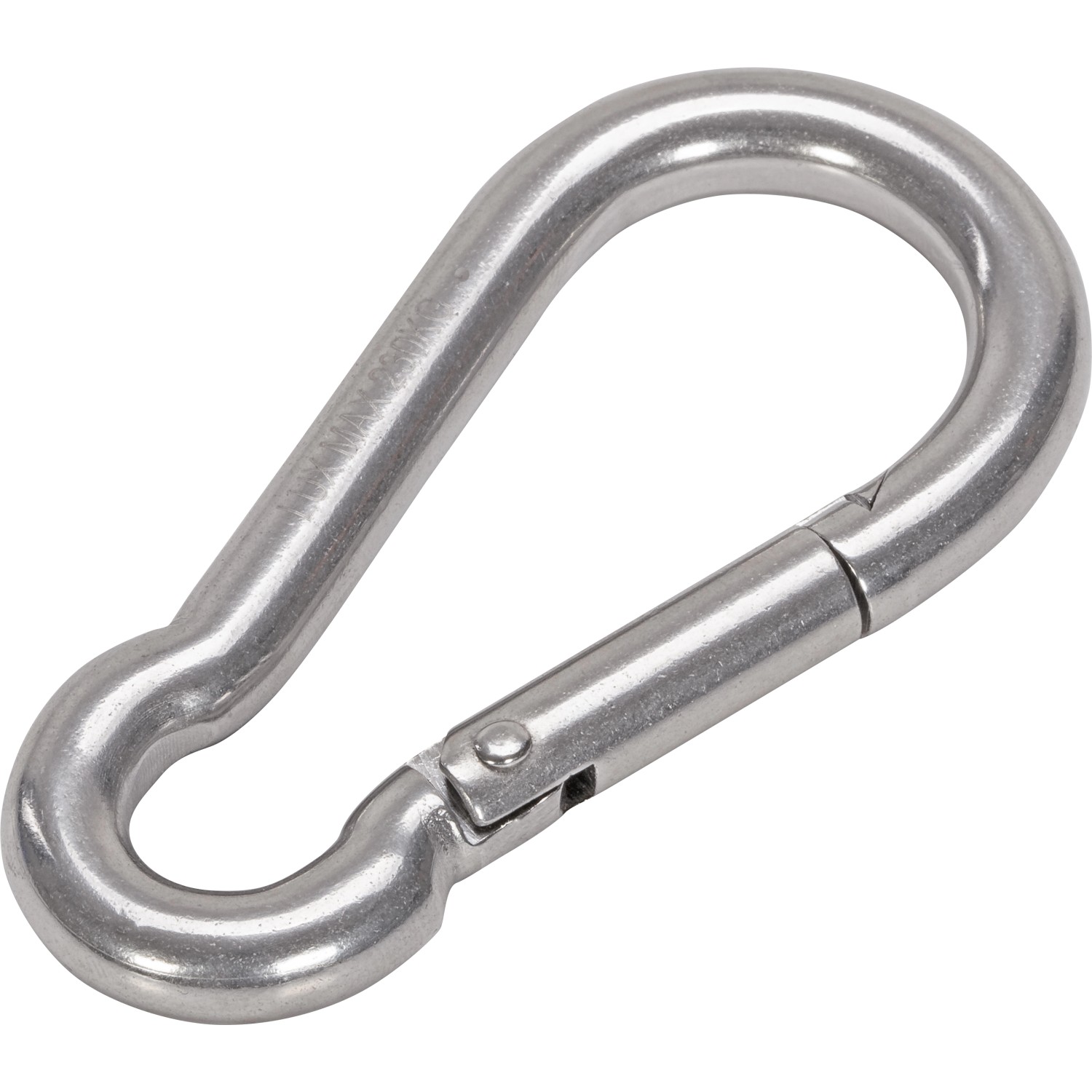 LUX Karabinka nerezová 4 x 40 mm