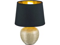 Trio Stolní svítidlo Luxor H: 26 cm černo-zlaté